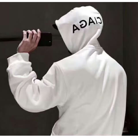 バレンシアガ パーカー 偽物 バレンシアガ ロゴ入りパーカー ホワイト