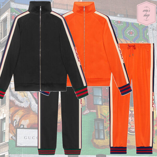 インスタで人気【グッチ】テクニカル ジャージ ジャケット スーパーコピー 2色 474634 X5T39 1008