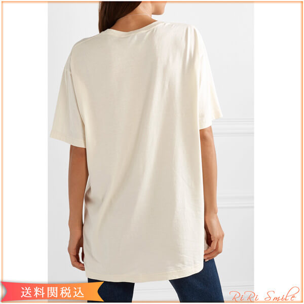  グッチtシャツコピー  グッチ tシャツ ロゴ インターロッキング GG ロゴ オーバーサイズ