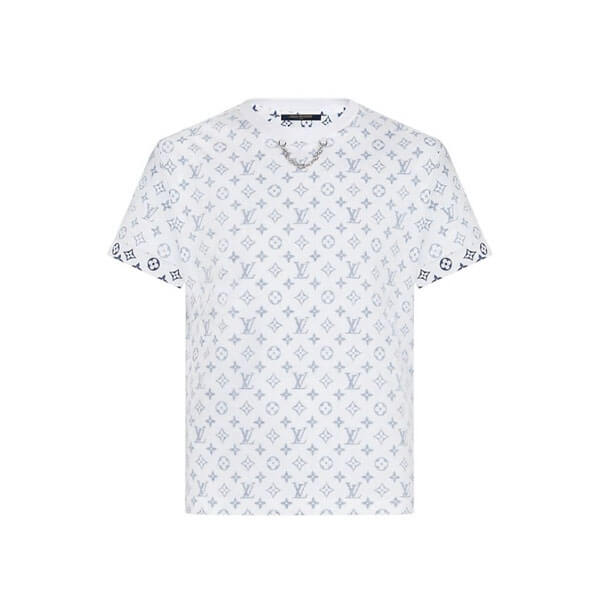 ルイヴィトン Tシャツ コピー エスカルESCALE優先予約 LV ★プリンテッドTシャツ 1A7ST7