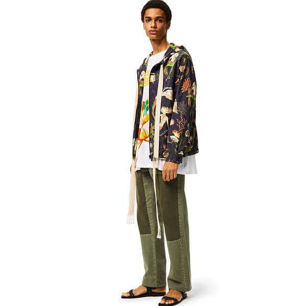 ロエベ ジャケット コピー ロエベ フーデッド ジャケット H616338X09