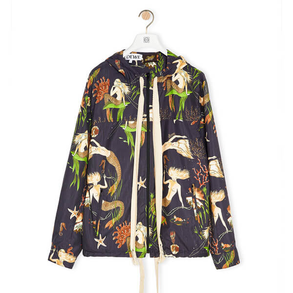 ロエベ ジャケット コピー ロエベ フーデッド ジャケット H616338X09