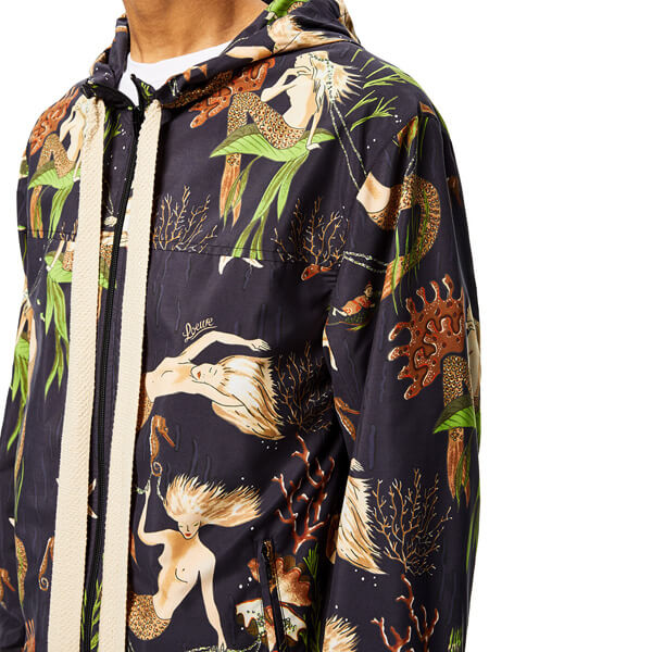 ロエベ ジャケット コピー ロエベ フーデッド ジャケット H616338X09