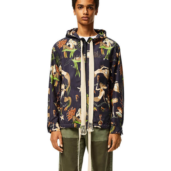 ロエベ ジャケット コピー ロエベ フーデッド ジャケット H616338X09