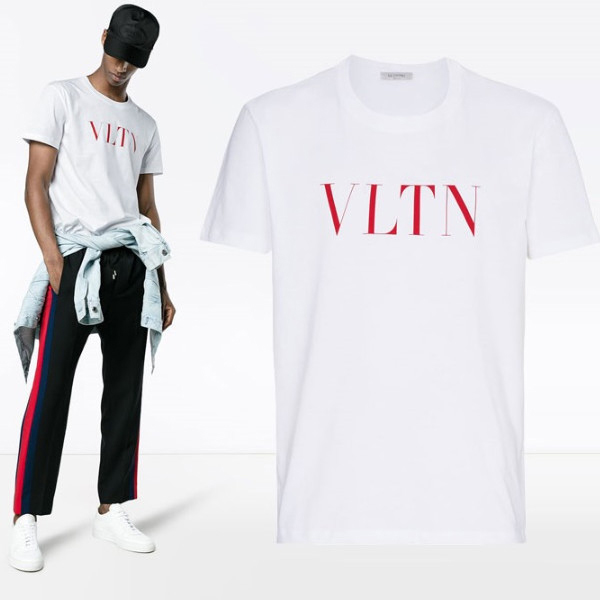 【VALENTINO ヴァレンティノ Tシャツ コピー】VLTN T-SHIRT G10V 3LE