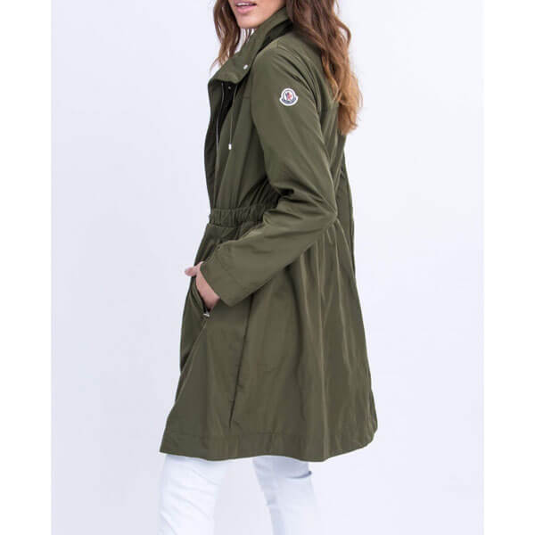 モンクレールMONCLERコピー ロングコート MALACHITEレディース 1C70900 C0276 スプリングコート レインコート ブラック