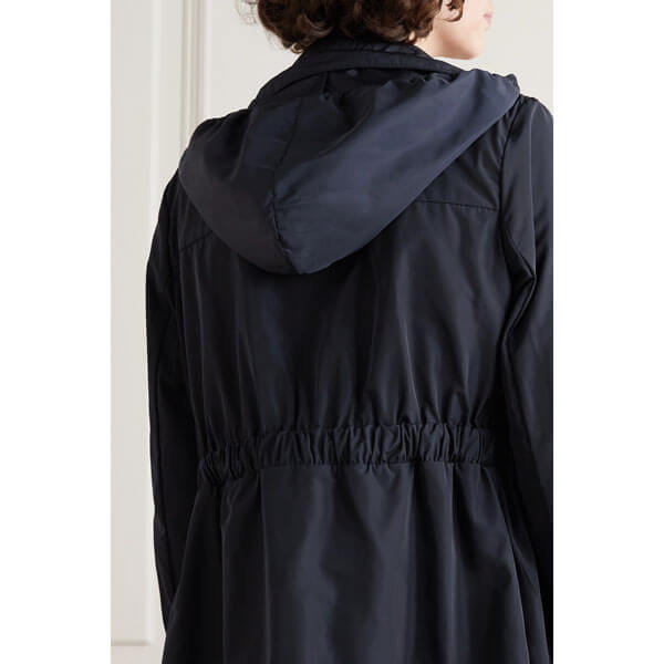 モンクレールMONCLERコピー ロングコート MALACHITEレディース 1C70900 C0276 スプリングコート レインコート ブラック