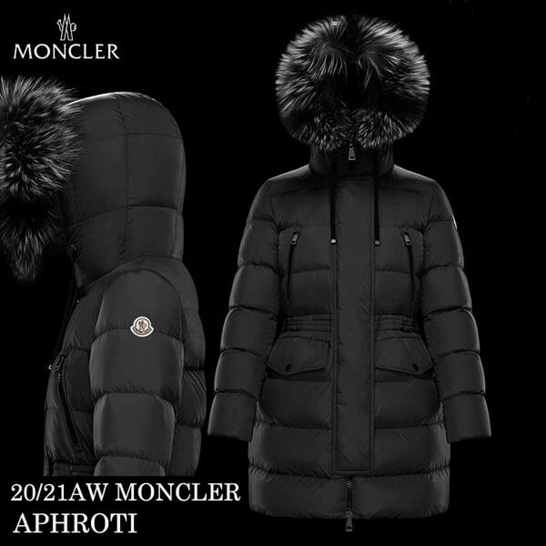累積売上総額第1位!【MONCLER★20/21秋冬】偽物APHROTI_BLACK 4927338826590282