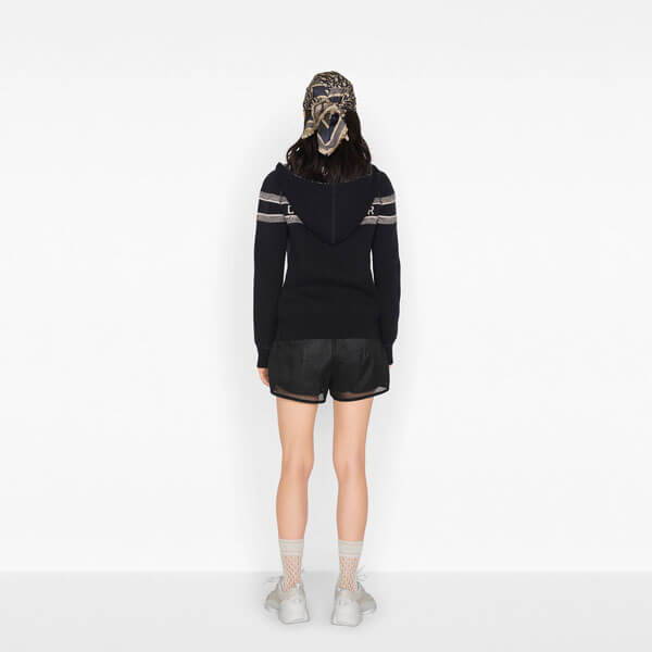 ディオー ディオール Oblique カシミア リバーシブル パーカー コピー メンズも着れる