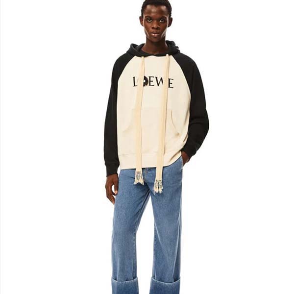 21SS ロエベ×となりのトトロ＊ダストバニーフーディー ロゴ入り H848341X04