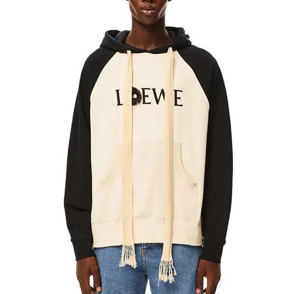 21SS ロエベ×となりのトトロ＊ダストバニーフーディー ロゴ入り H848341X04