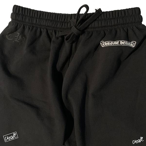 クロムハーツ【CHスウェットパンツ】コピー ◆スクロールラベル