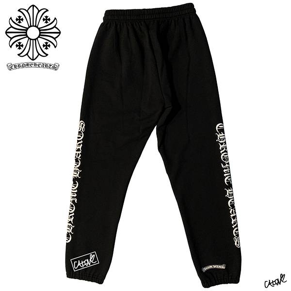 クロムハーツ【CHスウェットパンツ】コピー ◆スクロールラベル