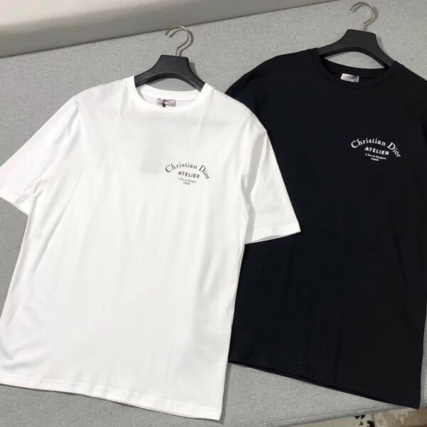 ディオール Atelierディオール ロゴTシャツ コピー*White 863J621I0533_C089