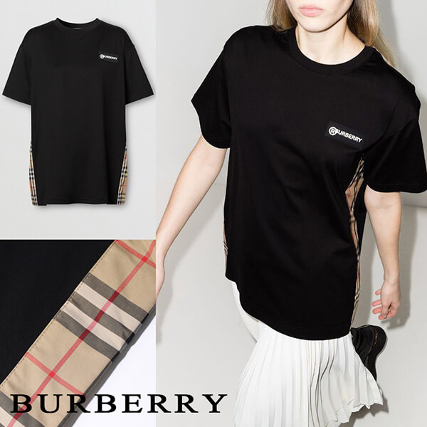 バーバリー コットン オーバーサイズTシャツ スーパーコピー 8024545-CARRICKA1189