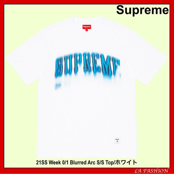 シュプリーム 21SS シュプリーム ブラード アーク Tシャツ コピーBlurred 1w