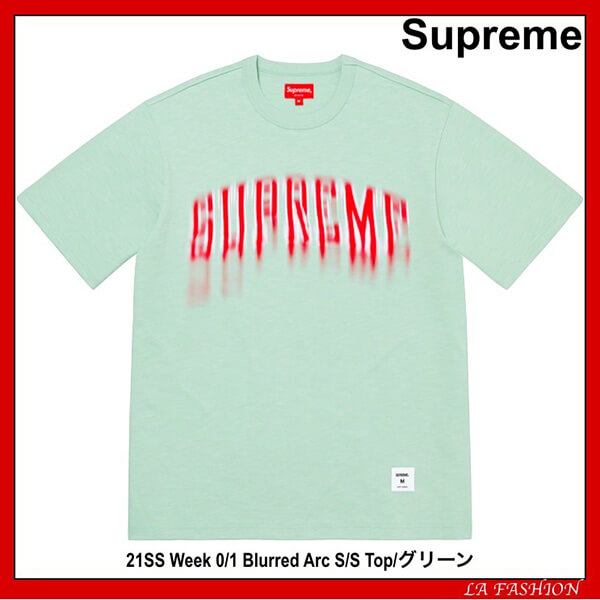 シュプリーム 21SS シュプリーム ブラード アーク Tシャツ コピーBlurred 1w