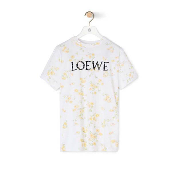 【VIPセールで奇跡!少数のみ!】ロエベプリントTシャツコピー