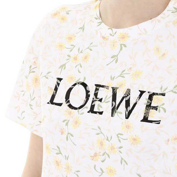 【VIPセールで奇跡!少数のみ!】ロエベプリントTシャツコピー