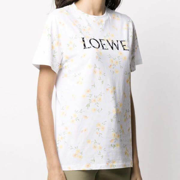 【VIPセールで奇跡!少数のみ!】ロエベプリントTシャツコピー