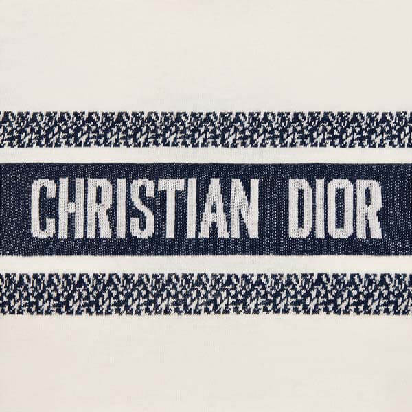 ディオールIVIERA*コットンジャージー Tシャツ偽物★2色143T04A4043_X0200