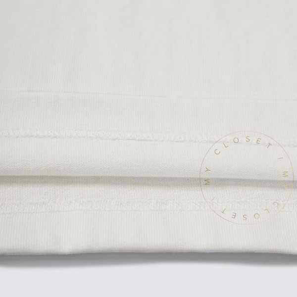 ディオール Tシャツ偽物 ロゴ コラボ レイモンド 半袖 刺繍 コットン 白