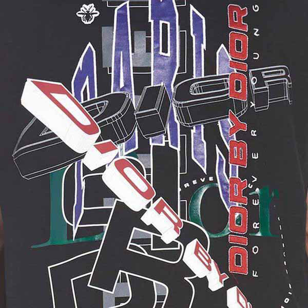 ATELIER?ディオール偽物 BY ディオールのグラフィックプリントT☆