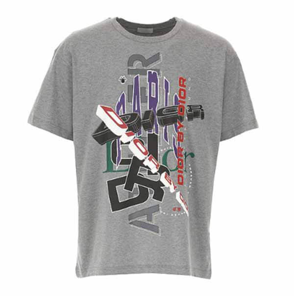 ATELIER?ディオール偽物 BY ディオールのグラフィックプリントT☆