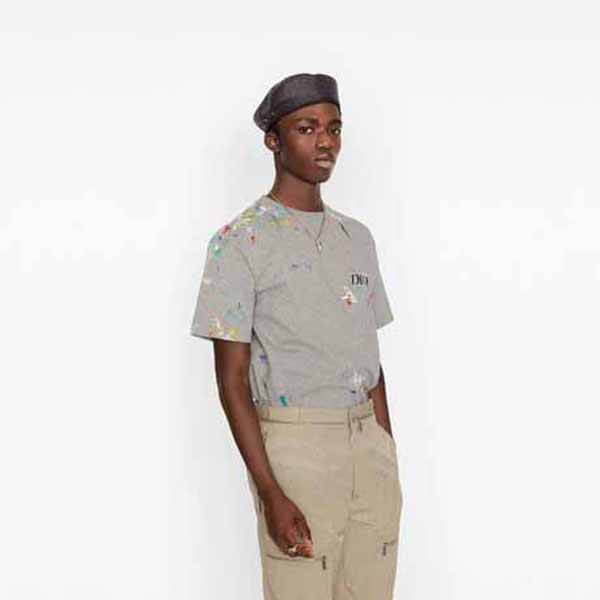 新作ディオール2021サマーコレクション Tシャツ偽物183J686A0554_C089