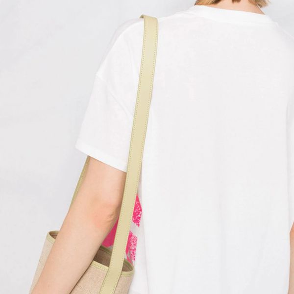 モンクレール ビッグロゴ プリント レディース Tシャツ偽物8C7B310829FB088