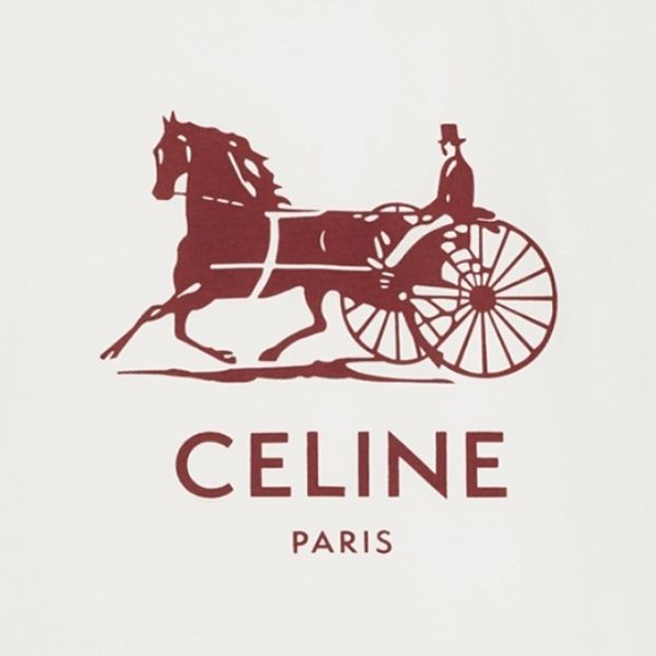 セリーヌ SULKYサルキーコットンTシャツコピー2X575501F.01WX