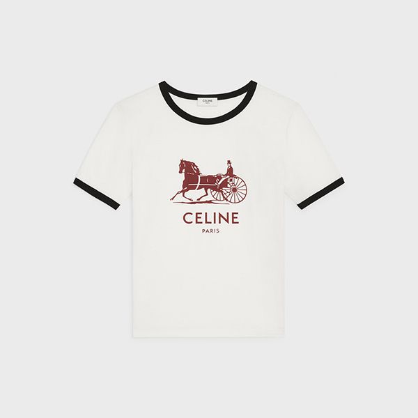 セリーヌ SULKYサルキーコットンTシャツコピー2X575501F.01WX