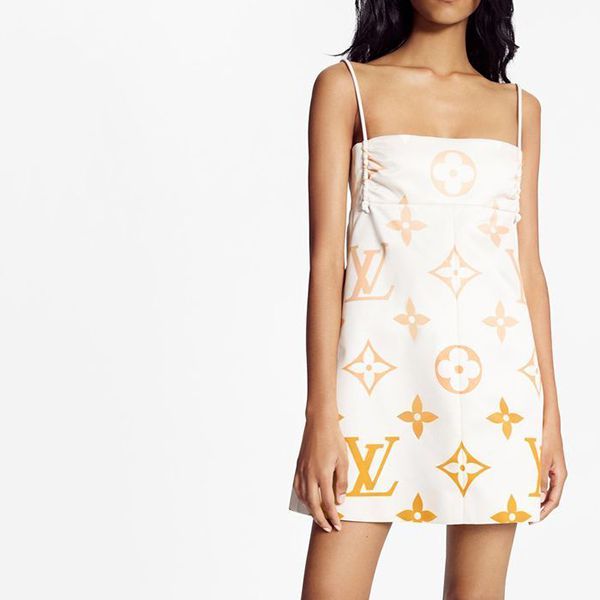 ルイヴィトン モノグラムストラップミニドレス 偽物1A8RA1