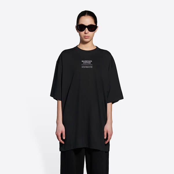 バレンシアガ メンズクチュールボクシーTシャツコピー 651795TJV901070
