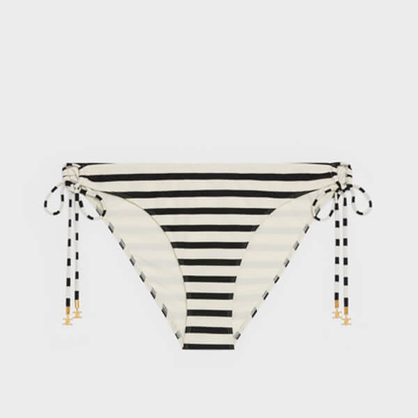 セリーヌ コピー☆ Striped Matt Jersey Bikini Top & Shorts Mariniere 2X787400O.01MH