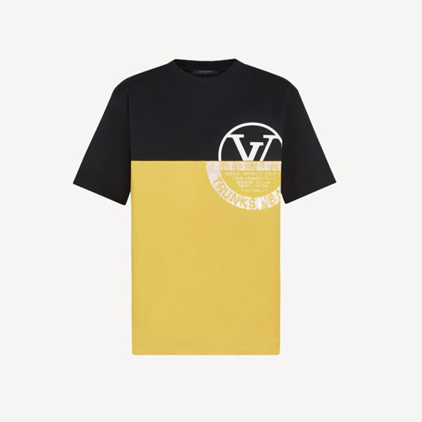 【レア】ルイヴィトンワールドロゴカラーブロックTシャツコピー 1A83MG