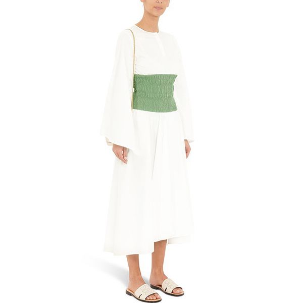 【ロエベ】★SALE★ スモック ウエスト ドレスコピー（コットン）LOE8VAY5GEEWF04200