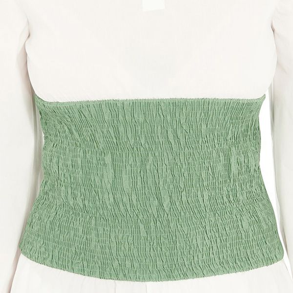 【ロエベ】★SALE★ スモック ウエスト ドレスコピー（コットン）LOE8VAY5GEEWF04200