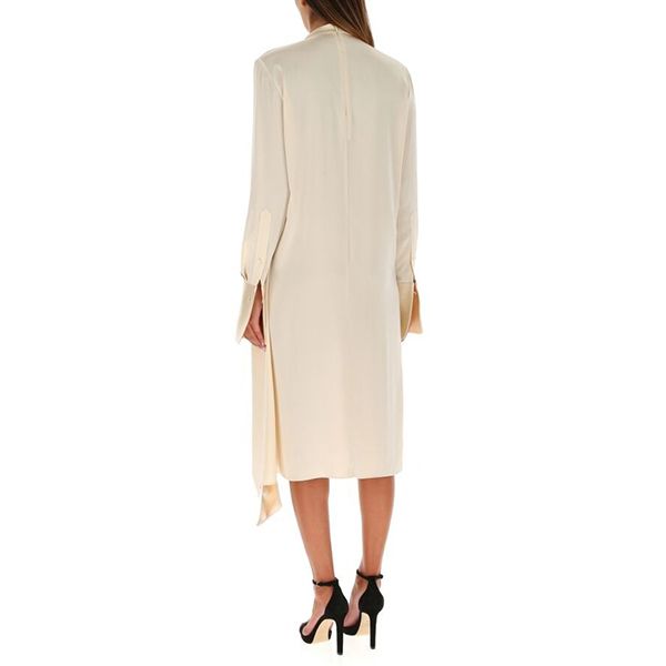 ロエベ ラヴァリエール ミディ ドレス サテン偽物 S359335XBR