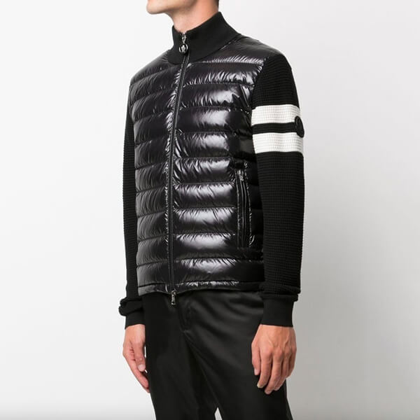 ★モンクレール 偽物 アウター パッド入りカーディガン ロゴG20919B00002M1131030