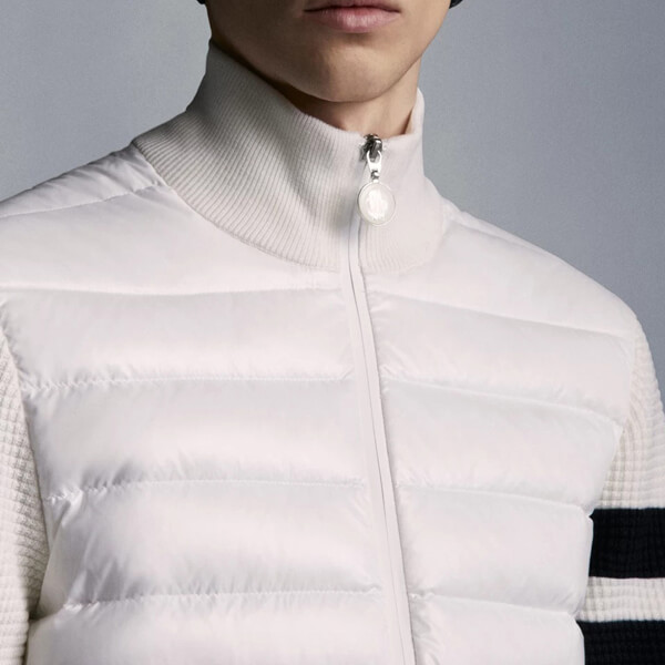 ★モンクレール 偽物 アウター パッド入りカーディガン ロゴG20919B00002M1131030