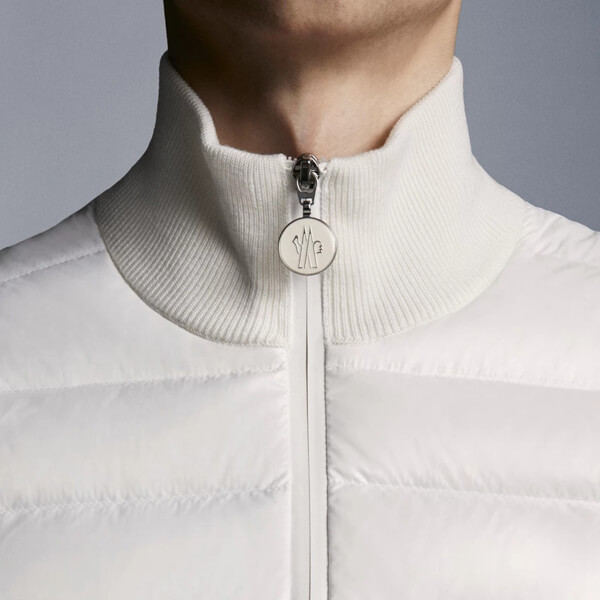 ★モンクレール 偽物 アウター パッド入りカーディガン ロゴG20919B00002M1131030