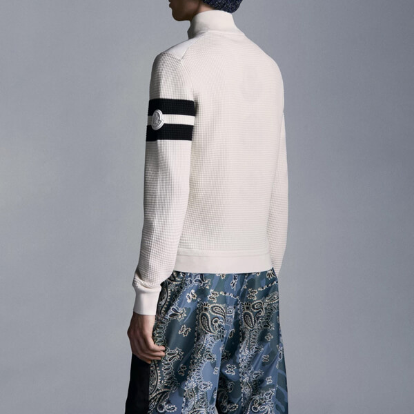 ★モンクレール 偽物 アウター パッド入りカーディガン ロゴG20919B00002M1131030