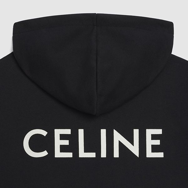 矢田亜希子着用 激レア!セリーヌ偽物 スウェットノースリーブフーディ?2Y375052H.38AW