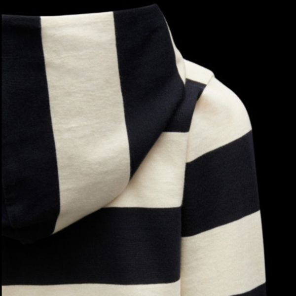 大人OK★モンクレール★2021AW★ボーダー柄★長袖パーカーコピー★