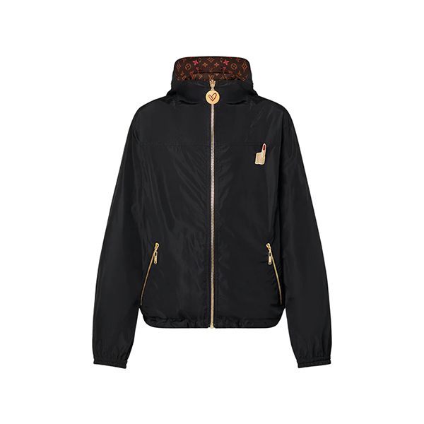 ヴィトンデートお出かけに!スカートに合うリバーシブルパーカー コピー1A98UK