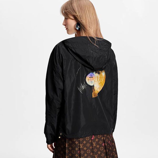 ヴィトンデートお出かけに!スカートに合うリバーシブルパーカー コピー1A98UK