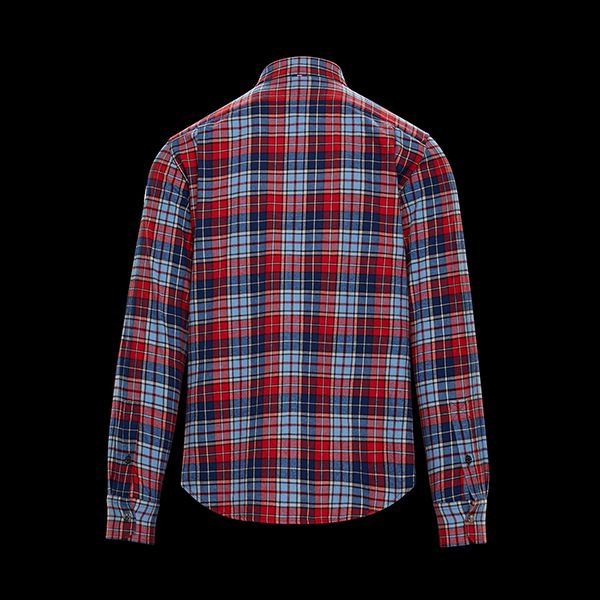 モンクレール2021秋冬新作チェック柄コットンフランネルシャツコピー 0912F7026054ACK990