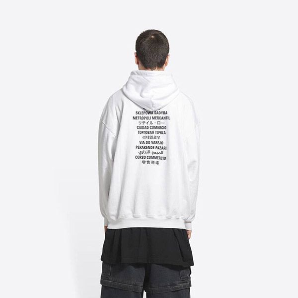 限定コラボ?バレンシアガ x フォートナイトコラボ パーカー 偽物 600583TLVO41070