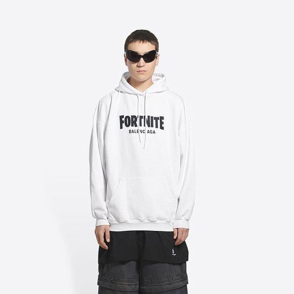 限定コラボ?バレンシアガ x フォートナイトコラボ パーカー 偽物 600583TLVO41070